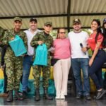 Corabastos y la Dra. María Victoria Gil Llevan Alegría y Gratitud a los Uniformados de la Brigada 9 en Yopal.
